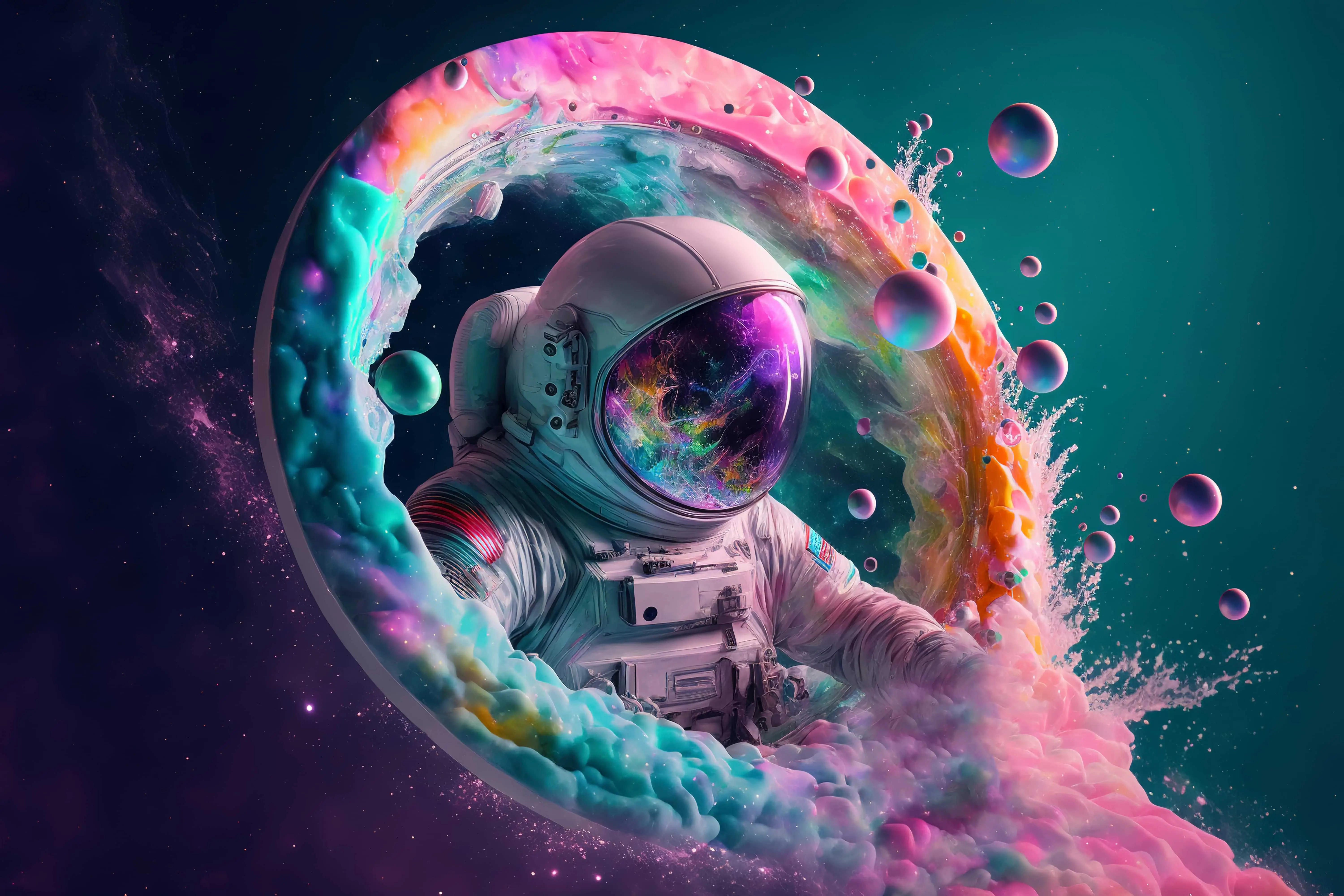 creative astronaut